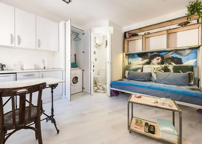 Cosy Studio In The Heart Of Madrid 20M² Air Conditioning